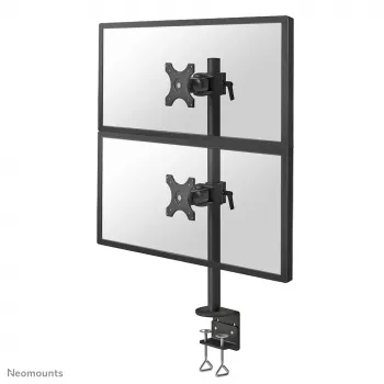 Braço de monitor Neomounts FPMA-D700DV 10-27 polegadas, fixação por grampo, 6 kg, 25,4 cm (10 polegadas), 68,6 cm (27 polegadas), 100 x 100 mm, preto