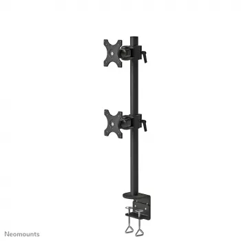 Braço de monitor Neomounts FPMA-D700DV 10-27 polegadas, fixação por grampo, 6 kg, 25,4 cm (10 polegadas), 68,6 cm (27 polegadas), 100 x 100 mm, preto