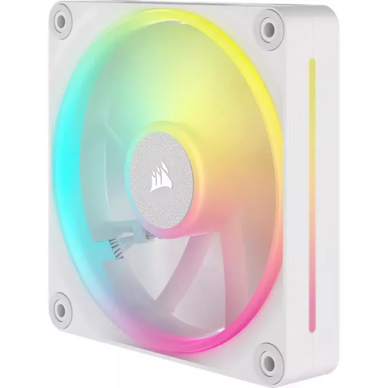 Ventoinha Corsair iCUE LINK LX120 RGB 12 cm branca 400-2400 RPM