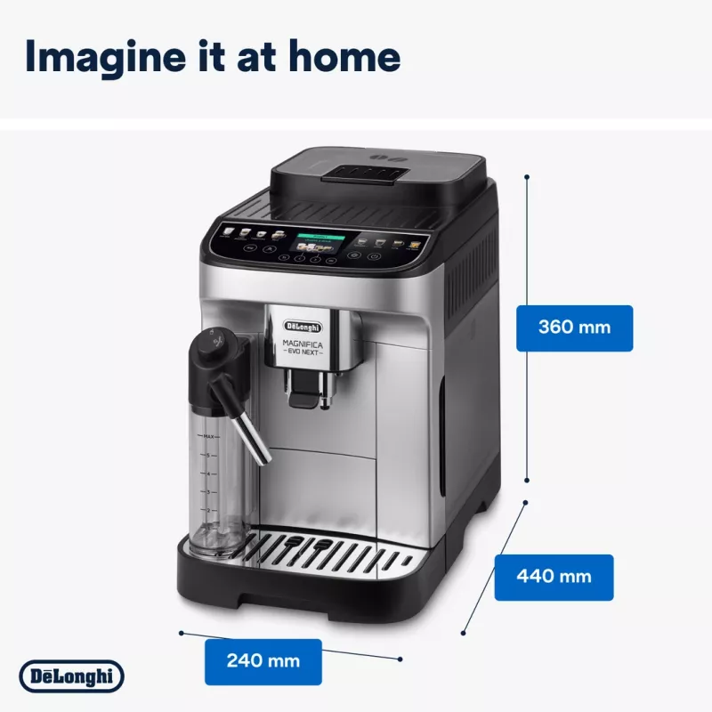 Máquina de café De’Longhi Magnifica Evo 42000661 máquina de café automática máquina de espresso 1,9 L