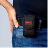 Knipex 00 20 72 V04 XS conjunto de mini alicates, 2 peças, com bolsa de cinto, crómio-vanádio, preto