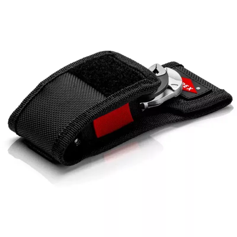 Knipex 00 20 72 V04 XS conjunto de mini alicates, 2 peças, com bolsa de cinto, crómio-vanádio, preto