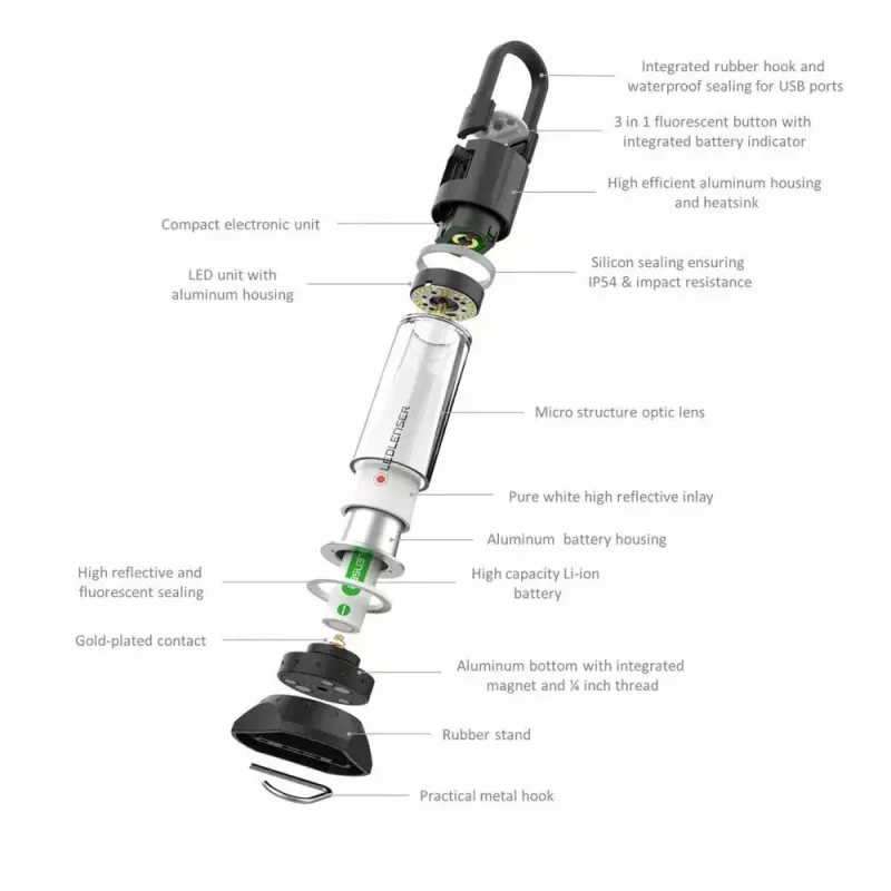Lanterna de campismo Led Lenser 500929