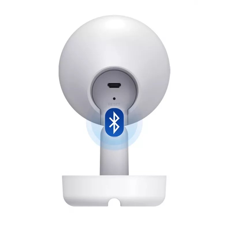 Câmara Wi-Fi interior 2K QHD D-Link DCS-8350LH, câmara de vigilância IP, interior, com fios e sem fios, Amazon Alexa e Google Assistant, mesa, branco