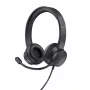 Headset Trust HS-201 com fios arco escritório/call center USB Type-A preto