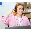 Headset Trust HS-201 com fios arco escritório/call center USB Type-A preto