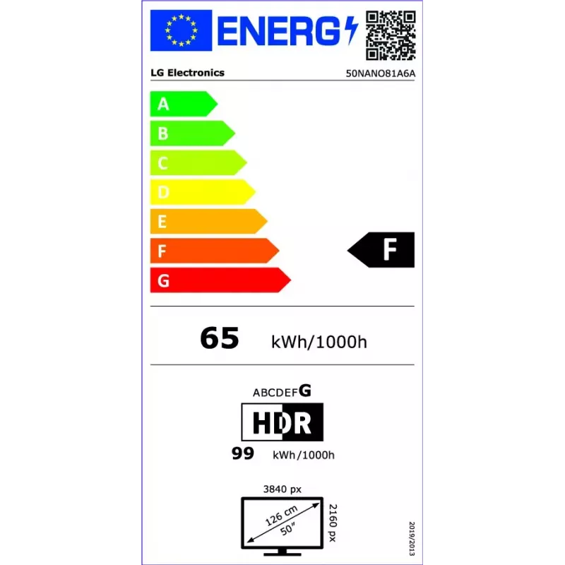 LG 50NANO81A6A 127 cm (50 polegadas) 4K Ultra HD (2160p) televisor