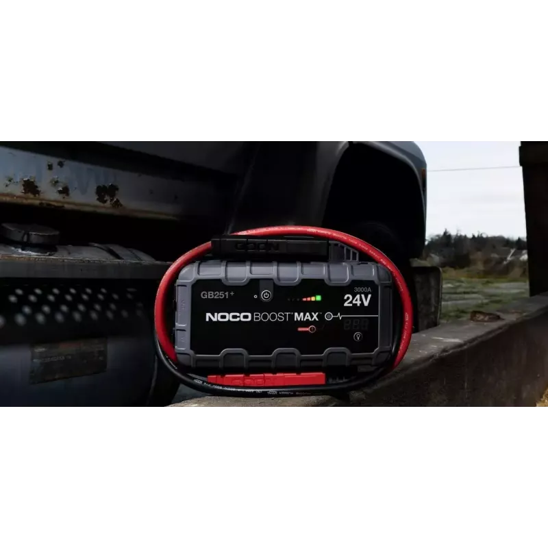 Arrancador NOCO GB251 24V 3000A arrancador portátil de iões de lítio para veículos com sistemas de 24V