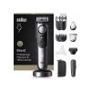 Braun BeardTrimmer 9 BT9560 Bateria 52 2 cm Húmido e Seco Preto, Cinzento