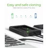Caixa para SSD ICY BOX IB-2817MCL-C31 preta M.2 alimentada por USB