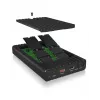 Caixa para SSD ICY BOX IB-2817MCL-C31 preta M.2 alimentada por USB