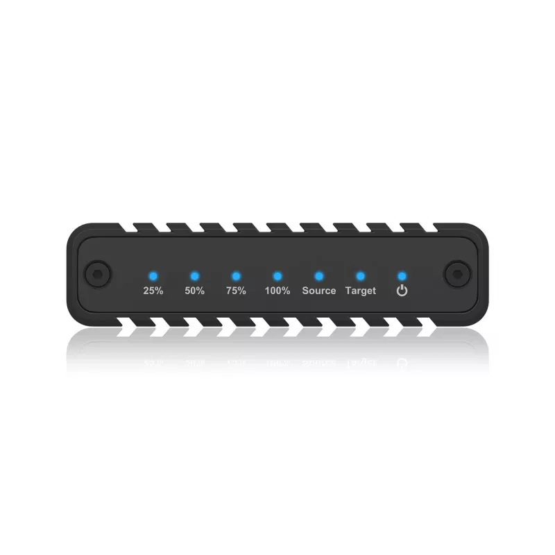 Caixa para SSD ICY BOX IB-2817MCL-C31 preta M.2 alimentada por USB