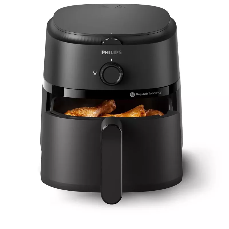 Fritadeira Philips 1000 series NA120/00 individual 4,2 L de bancada 1500 W fritadeira de ar quente preta