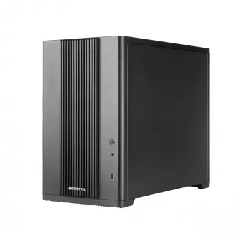 Caixa de computador Chieftec BX-10B-M-OP mini tower preta