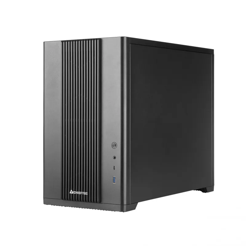 Caixa de computador Chieftec BX-10B-M-OP mini tower preta