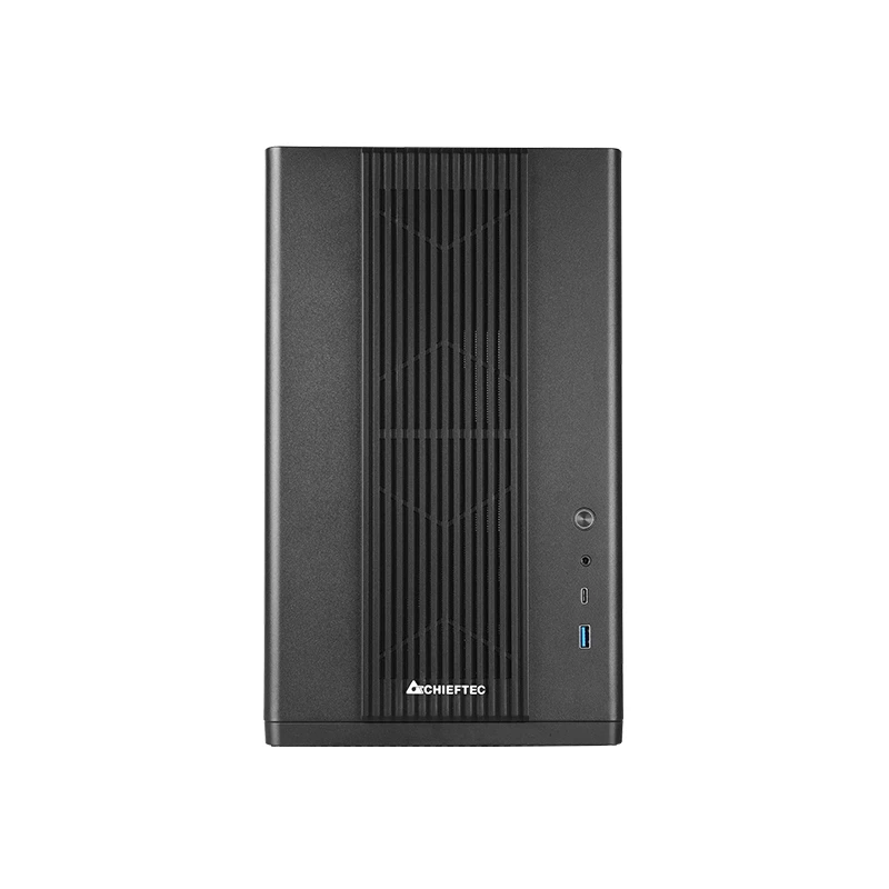 Caixa de computador Chieftec BX-10B-M-OP mini tower preta