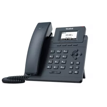 Telefone IP Yealink SIP-T30P preto LCD