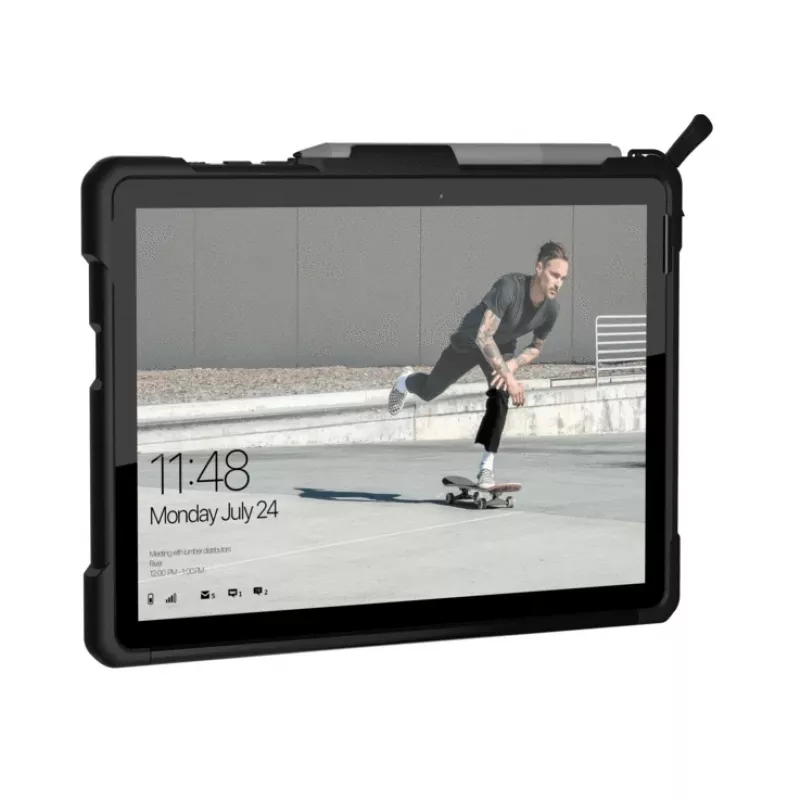 Capa rígida URBAN ARMOR GEAR Surface Go Metropolis preta