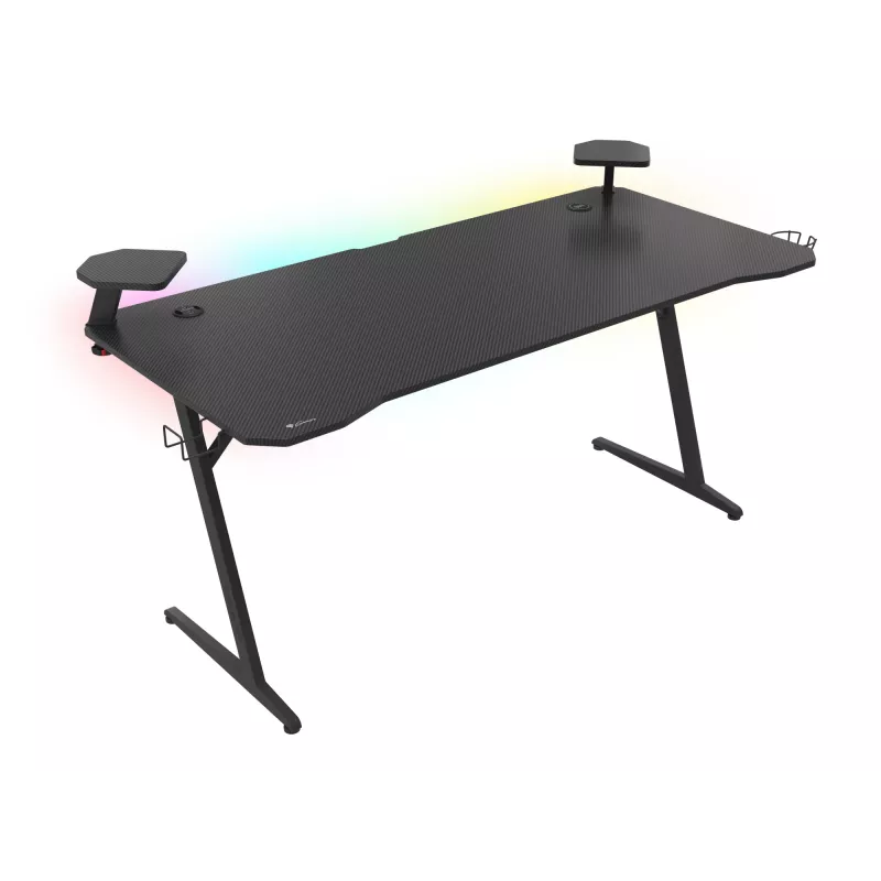 GENESIS Holm 510 RGB secretária gaming, preta