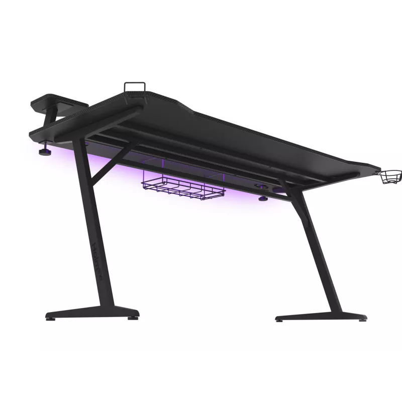 GENESIS Holm 510 RGB secretária gaming, preta