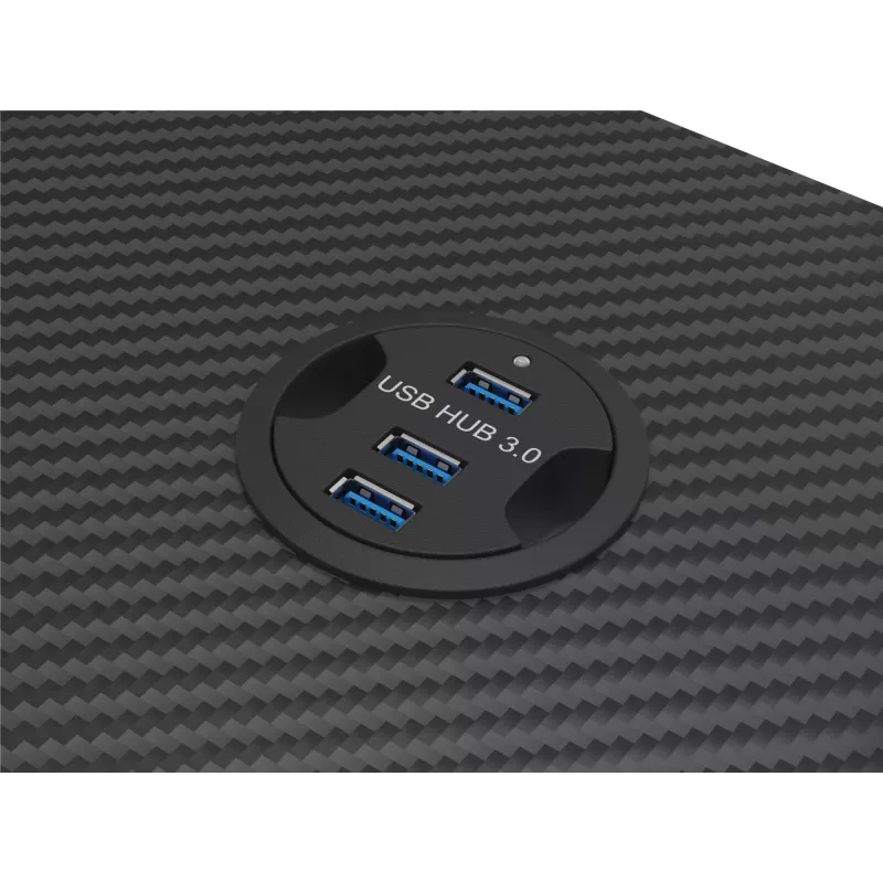 GENESIS Holm 510 RGB secretária gaming, preta