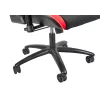 Cadeira gaming GENESIS SX77 assento acolchoado preto, vermelho