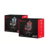 Cadeira gaming GENESIS SX77 assento acolchoado preto, vermelho