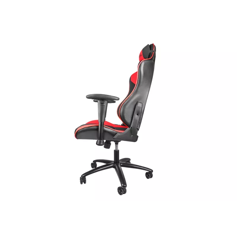 Cadeira gaming GENESIS SX77 assento acolchoado preto, vermelho
