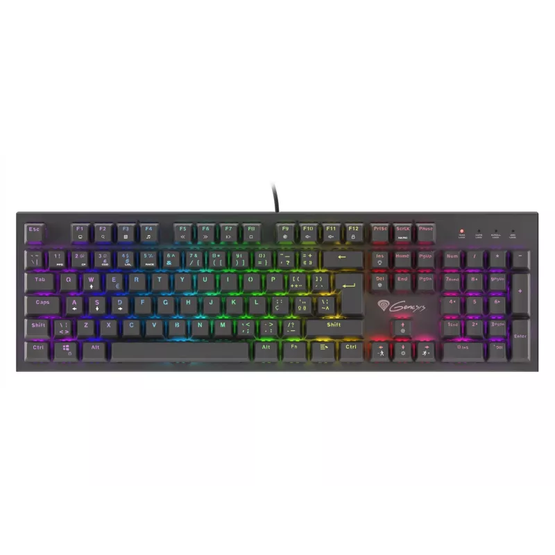 Teclado gaming GENESIS THOR 300 USB QWERTY português preto