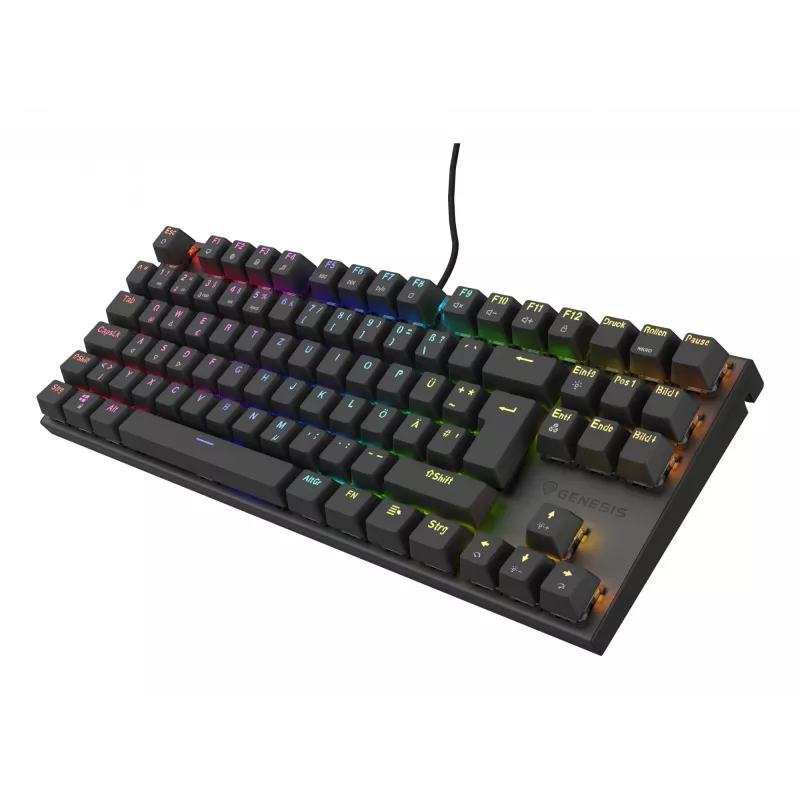 Teclado gaming GENESIS Thor 303 TKL USB QWERTZ alemão preto