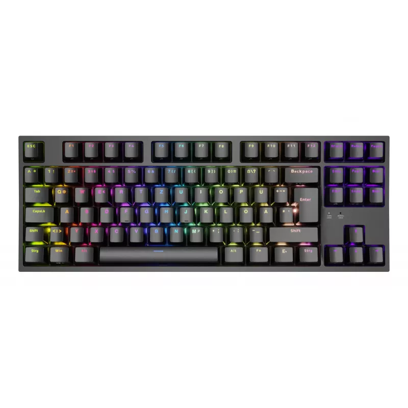 Teclado gaming GENESIS Thor 404 TKL USB QWERTZ alemão preto