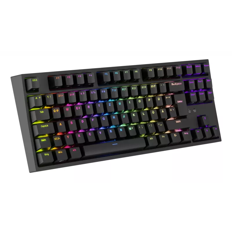 Teclado gaming GENESIS Thor 404 TKL USB QWERTZ alemão preto