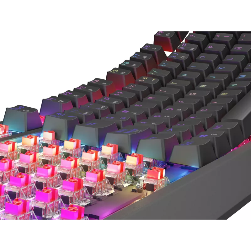 Teclado gaming GENESIS Thor 230 TKL USB QWERTY espanhol preto
