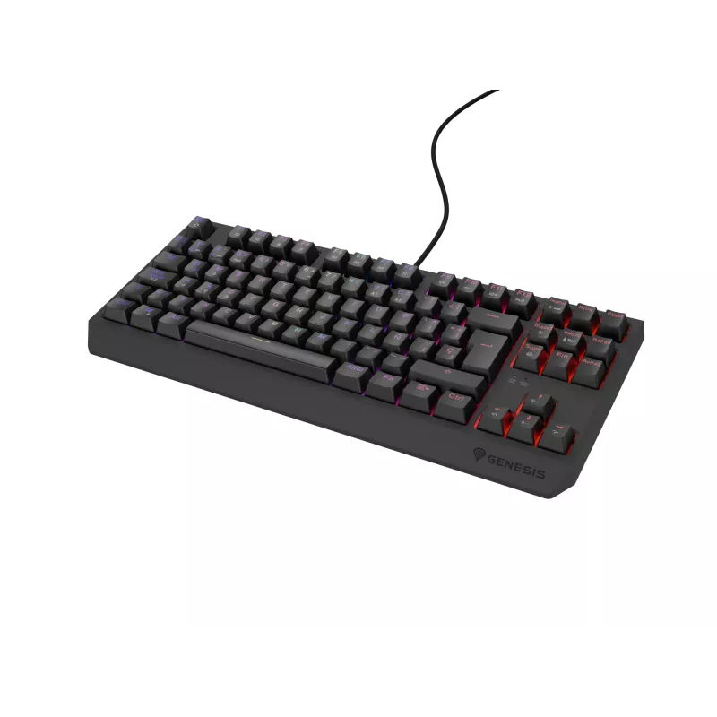 Teclado gaming GENESIS Thor 230 TKL USB QWERTY espanhol preto