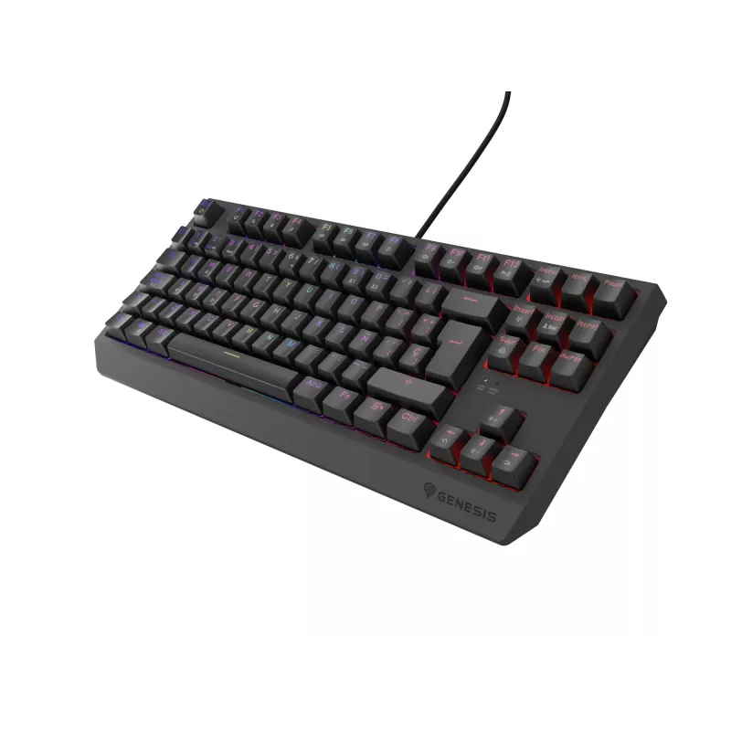 Teclado gaming GENESIS Thor 230 TKL USB QWERTY espanhol preto