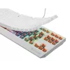 Teclado gaming GENESIS Thor 230 TKL USB QWERTY inglês americano branco