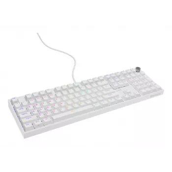 Teclado GENESIS NKG-2300 universal USB QWERTY inglês branco