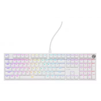 Teclado GENESIS NKG-2300 universal USB QWERTY inglês branco
