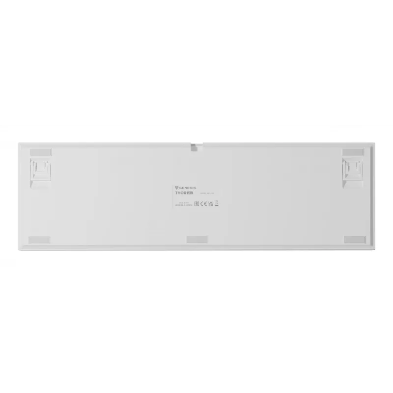 Teclado GENESIS NKG-2300 universal USB QWERTY inglês branco