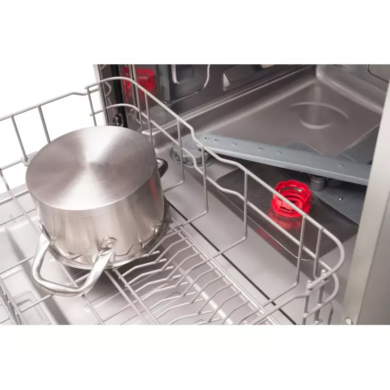 Máquina de lavar loiça semi-integrada AMICA DIM62E7qH — 14 conjuntos de louça, 60 cm, ecrã tátil LED, 7 programas, branco