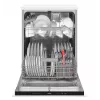Máquina de lavar loiça semi-integrada AMICA DIM62E7qH — 14 conjuntos de louça, 60 cm, ecrã tátil LED, 7 programas, branco