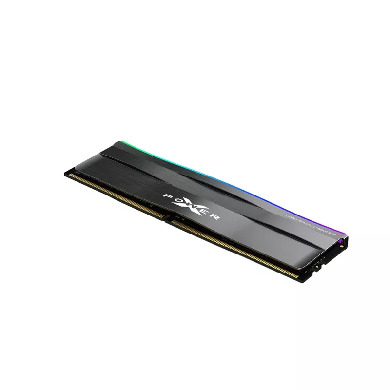 Memória RAM Silicon Power XPOWER Zenith RGB DDR4 16GB (1x16GB) 3200MHz CL16 UDIMM 1Gx8 DR com dissipador
