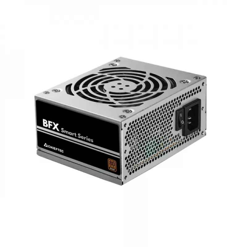 Fonte de alimentação Chieftec Smart 350W 20+4 Pin ATX ATX preta, prateada