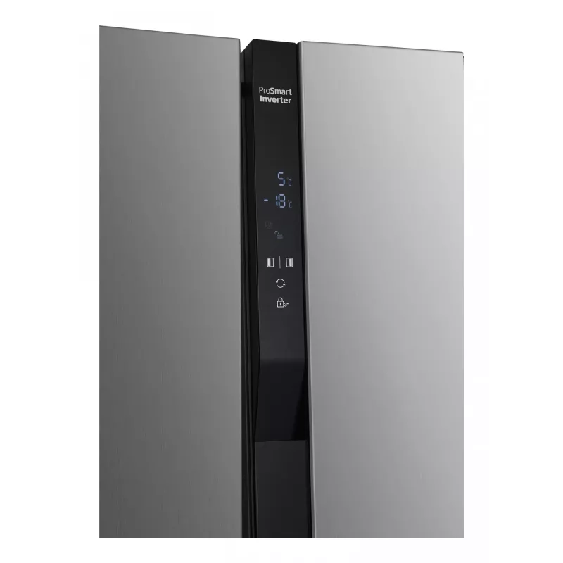 Frigorífico side-by-side Beko GNO5322XPN de instalação livre 532 l aço inoxidável