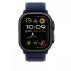 APPLE 49 mm Trail Loop azul – S/M – acabamento em titânio preto