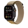 APPLE 49 mm Alpine Loop Tan – pequeno – acabamento em titânio preto