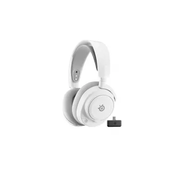 Headset Steelseries Arctis Nova 7 Wireless Gen 2 Gaming Bluetooth branco