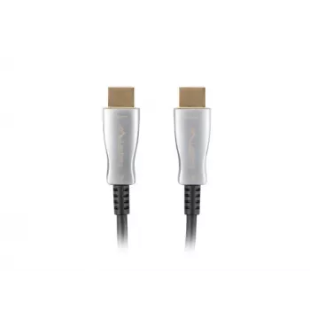 Cabo HDMI LANBERG - M/m v2.0 cabo ótico 50 m preto Aoc