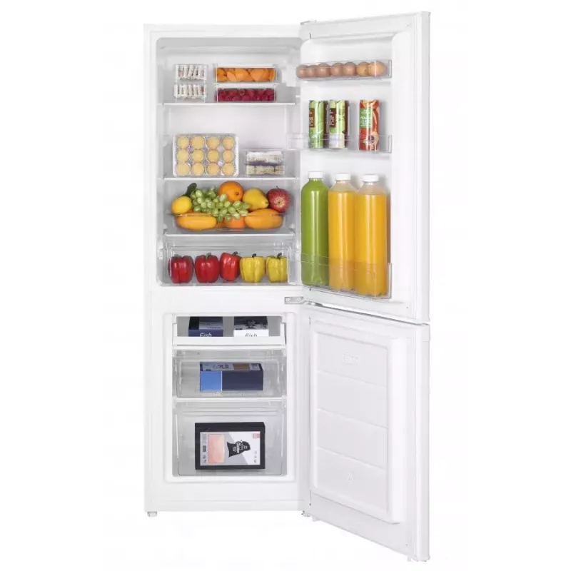 Combinado frigorífico-congelador MPM MPM-182-KB-38W, autónomo, capacidade total 182 L (frigorífico 121 L / congelador 52 L), branco, classe E