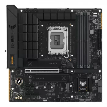 Placa-Mãe ASUS TUF GAMING B760M-PLUS WIFI II — Intel B760, LGA 1700, micro ATX, DDR5, 4 DIMM, Wi‑Fi 6E, 2.5 Gb LAN